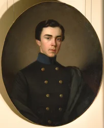Portrait du prince Alexandre Mikhaïlovitch Golitsyne, 1838-1919, années 1850