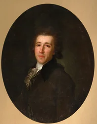Portrait du prince Fiodor Nikolaïevitch Golitsyne 1751-1827, années 1790