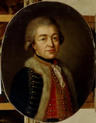 Portrait du prince Stepan Borissovitch Kourakine, seconde moitié du XVIIIe siècle