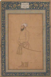 Portrait de Sayyid Amir Khan, seconde moitié du 17ème siècle