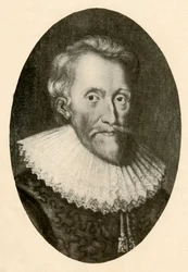 Portrait de Sir Edwin Sandys, avec col rabattu