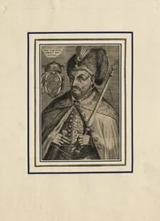 Portrait de Stephen Báthory, roi de Pologne, fin du XVIe siècle