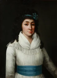 Portrait de Yelizaveta Petrovna Yankova 1768-1861, née Rimskaya-Korsakova, 1794
