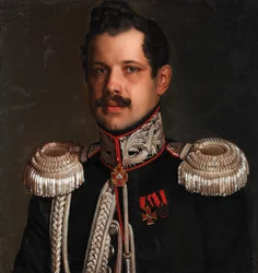 Portrait de Yuri Ignatievich Poznansky 1801-1878, vers 1830