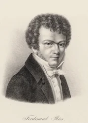 Portrait du pianiste et compositeur Ferdinand Ries, c. 1830