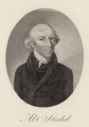 Portrait du pianiste et compositeur Franz Xaver Sterkel 1750-1817, 1816