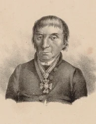 Portrait du pianiste et compositeur Maximilian Stadler 1748-1833, 1830