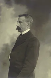 Portrait du pianiste et compositeur Moritz Moszkowski, vers 1900