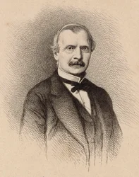 Portrait du compositeur Auguste Mermet 1810-1889, 1876