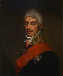 Portrait du poète Ivan Ivanovich Dmitriev, 1810s