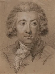 Portrait du compositeur André Ernest Modeste Grétry 1741-1813, 2ème moitié du 18ème siècle