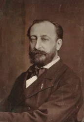 Portrait du compositeur Camille Saint-Saëns 1835-1921