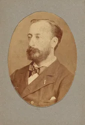 Portrait du compositeur Camille Saint-Saëns 1835-1921, vers 1880