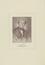 Portrait du compositeur Carl Loewe 1796-1869