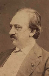 Portrait du compositeur Friedrich von Flotow 1812-1883, vers 1880