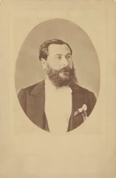 Portrait du compositeur Léo Delibes, vers 1885