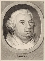 Portrait du compositeur Niccolò Jommelli 1714-1774