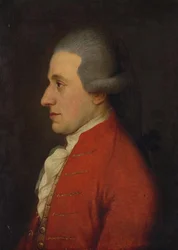 Portrait du compositeur Wolfgang Amadeus Mozart Hagenauer Mozart, années 1780