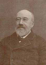 Portrait du compositeur et chansonnier Gustave Nadaud 1820-1893, 1880