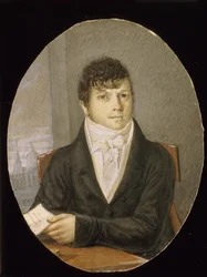 Portrait du danseur, maître de ballet et scénariste Ivan Valberkh 1766-1819
