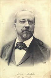 Portrait du peintre Angelo Morbelli 1853-1919, vers 1900