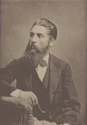 Portrait du pianiste et compositeur Adolf Jensen 1837-1879