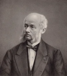 Portrait du violoniste et compositeur Henri Vieuxtemps 1820-1881
