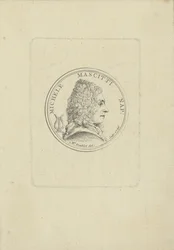 Portrait du violoniste et compositeur Michele Mascitti 1663-1760, 1726