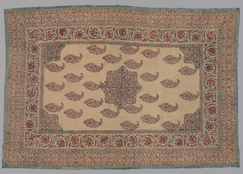 Tapis de prière, début des années 1800