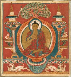 Prédication de Sakyamuni, années 1000