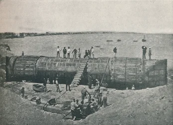 Préparation au lancement, 1877, 1910