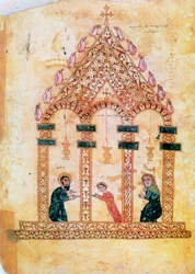 Présentation de Jésus au Temple, 13e siècle