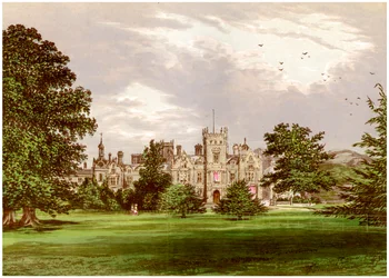 Preston Hall, Kent, maison de la famille Brassey, c1880