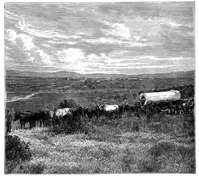 Pretoria, Afrique du Sud, vers 1890