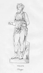 Priapo Priape, vers 1850
