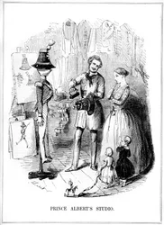 Studio du prince Albert, 1843