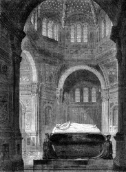Tombeau du prince Albert, Frogmore, château de Windsor, Berkshire, 1873