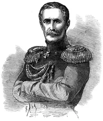 Prince Aleksandr Sergeyevich Menchikov, commandant militaire russe