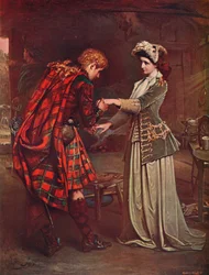 Adieu du prince Charles à Flora MacDonald, 1746 1905