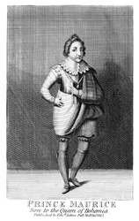 Prince Maurice, fils de la reine de Bohême, 1815