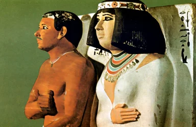 Prince Rahotep et sa femme Nofret, Égypte, 4e dynastie