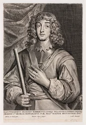 Prince Rupert du Rhin, officier de cavalerie, vers 1640