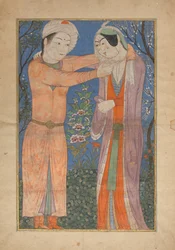 Couple princier, 1400-1405