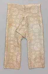 Pantalons et doublure de prince, 700s