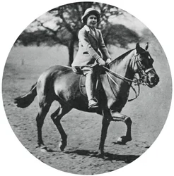 La princesse Elizabeth à cheval, Windsor Great Park, 1935, 1937