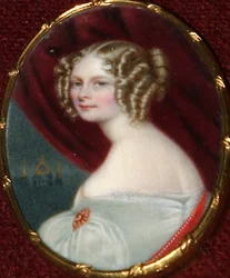 Princesse Friederike Charlotte Marie de Wurtemberg, 1807-1873, années 1830