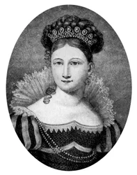 Princesse Louise de Saxe-Gotha-Altenburg, mère du prince Albert, 1901