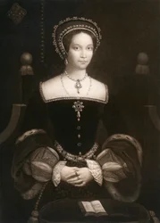 Princesse Mary, plus tard reine Mary I, vers 1537