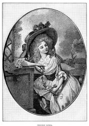 Princesse Sophia, cinquième fille de George III, 19ème siècle