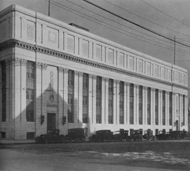 Façade principale du temple maçonnique, Birmingham, Alabama, 1924